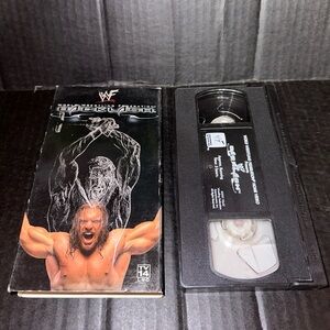 WWF - Backlash 2001 (VHS, 2001) WWE HHH Triple H